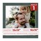 Dark Grey Suede Mat Board for 19x19 Frames - Fits 16x16 Photos